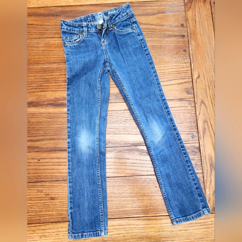 Boot cut blue jeans